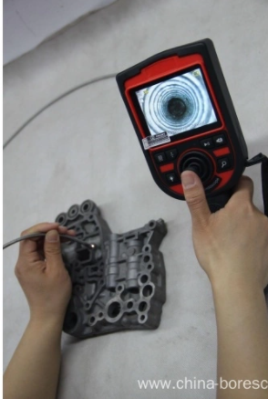 Portable vidoe borescope